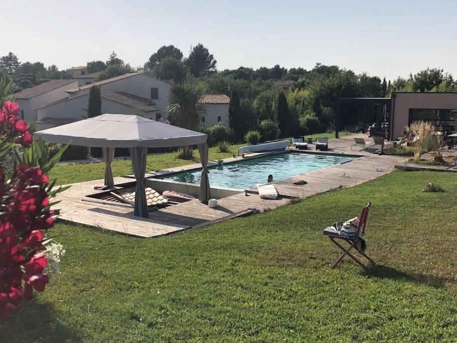 Chalet Bois Cosy Avec Piscine Aix Nature Aix-en-Provence Buitenkant foto